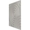Ekena Millwork 19 5/8in. W x 19 5/8in. H Spiral EnduraWall Decorative 3D Wall Panel Covers 2.67 Sq. Ft. WP20X20SPBGL - alternate 3